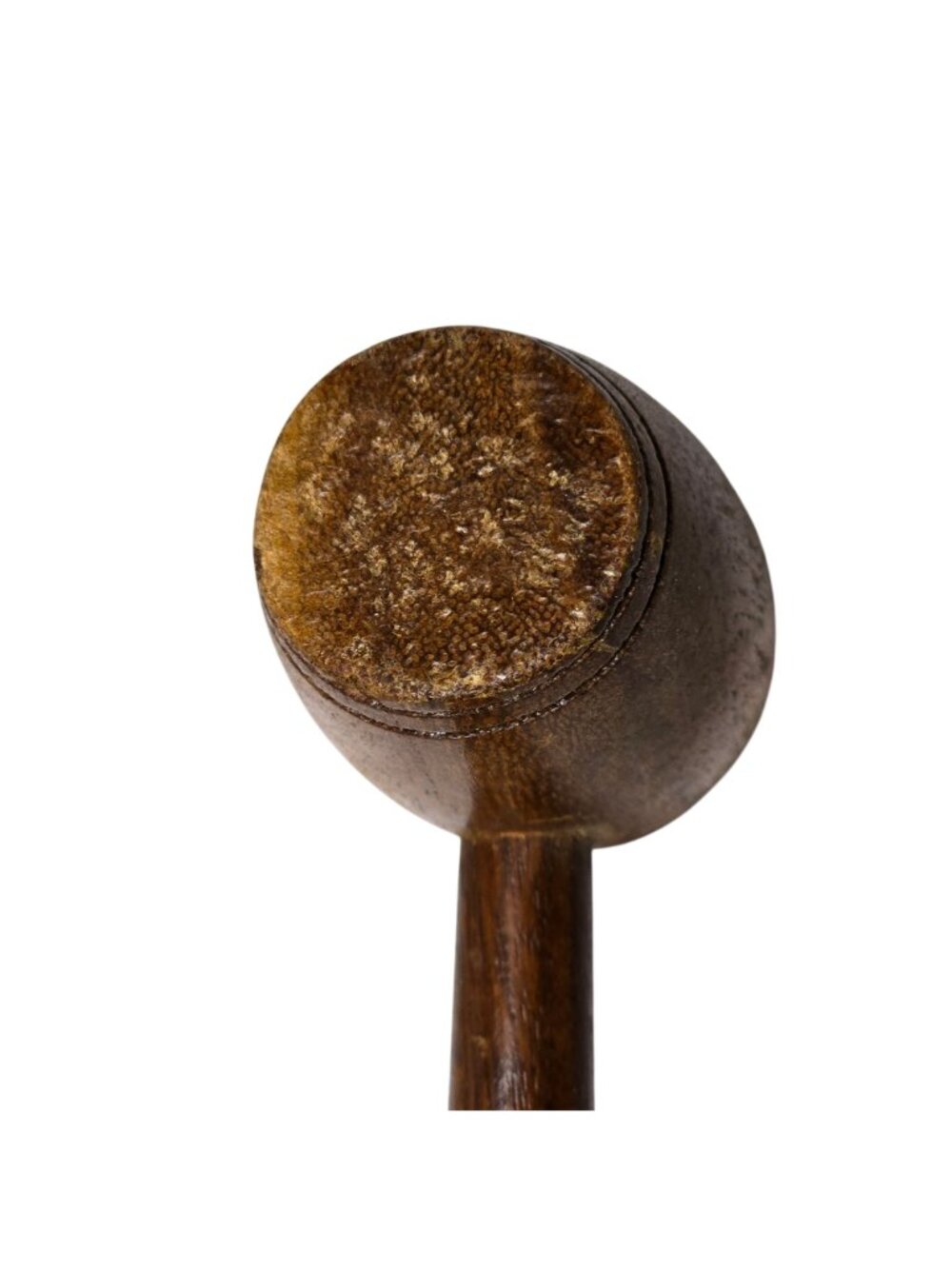 Vintage 1970s Wooden Mallet Hand Turned Lightweight Craft Tool 8.5" Handle - Picture 4 of 7